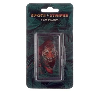 Image of Spots and Stripes Big Cat 7 Day Pill Box