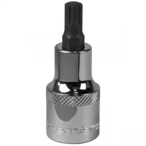Image of Sealey SBS013 Spline Socket Bit M8 1/2"Sq Drive
