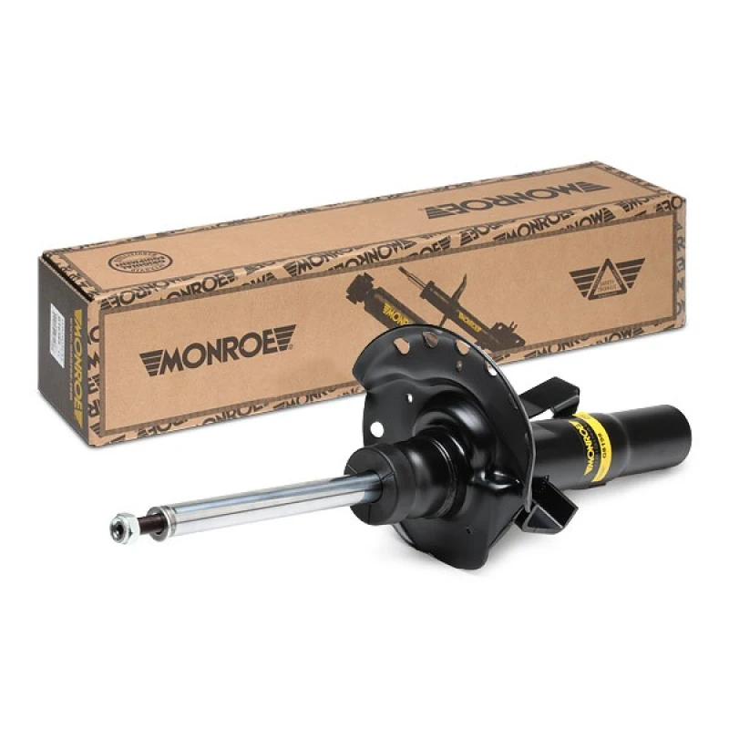 Image of MONROE G8198 Shock absorber MONROE Original (Gas Technology) Gas Pressure, Twin-Tube, Suspension Strut, Bottom Clamp Shock Absorber (854)