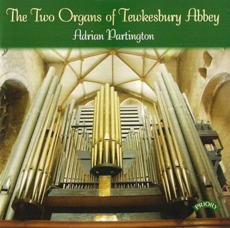 Image of Adrian Partington - The Two Organs of Tewkesbury Abbey CD Album - Used