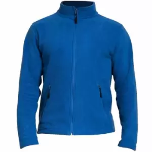 image of Gildan Mens Hammer Micro Fleece Jacket (3XL) (Royal Blue)