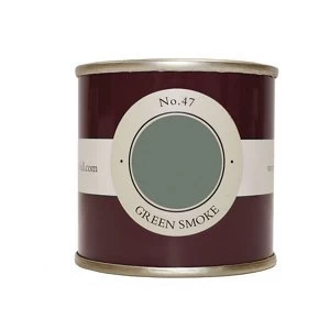 Image of Farrow & Ball Estate Green smoke No. 47 Emulsion Paint 100ml Tester pot