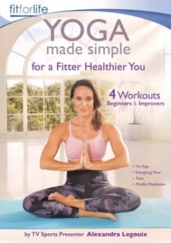 Image of Yoga Made Simple - For a Fitter Healthier You - DVD