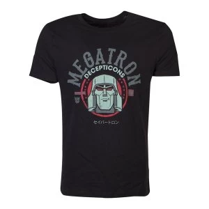 Image of Hasbro - Transformers Decepticons Megatron Mens XX-Large T-Shirt - Black