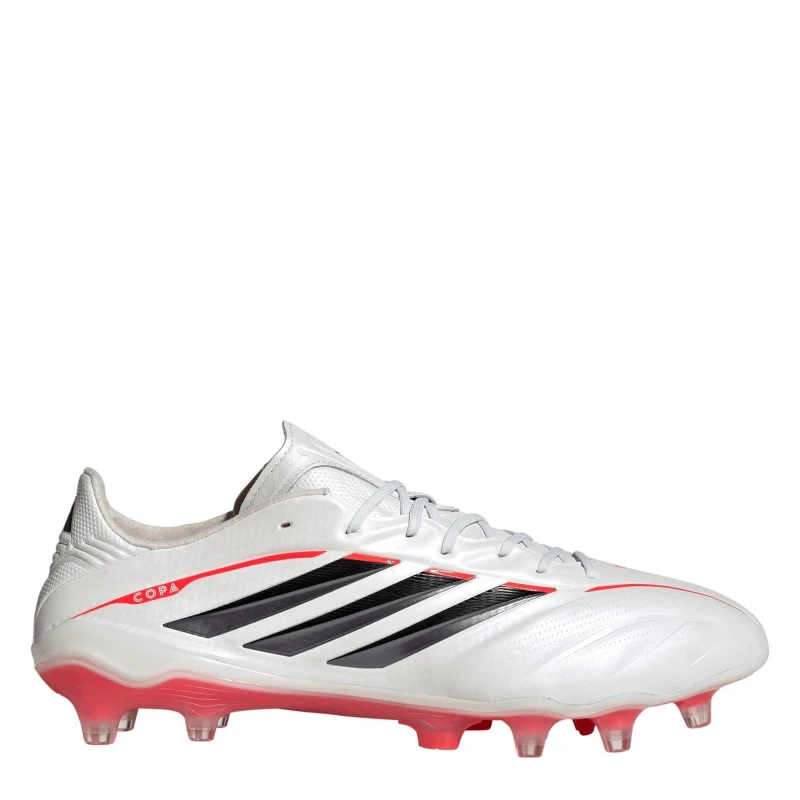 Image of adidas Mens adidas Copa Pure 4 Elite Firm Ground Football Boots Silver/Black male 8 (42)