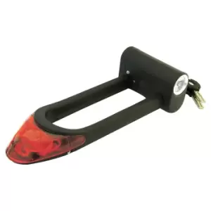 Image of Rolson 3 In 1 Bicycle Security Lock & Light Set