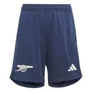 Image of adidas Arsenal Third Shorts 2023 2024 Juniors - Blue