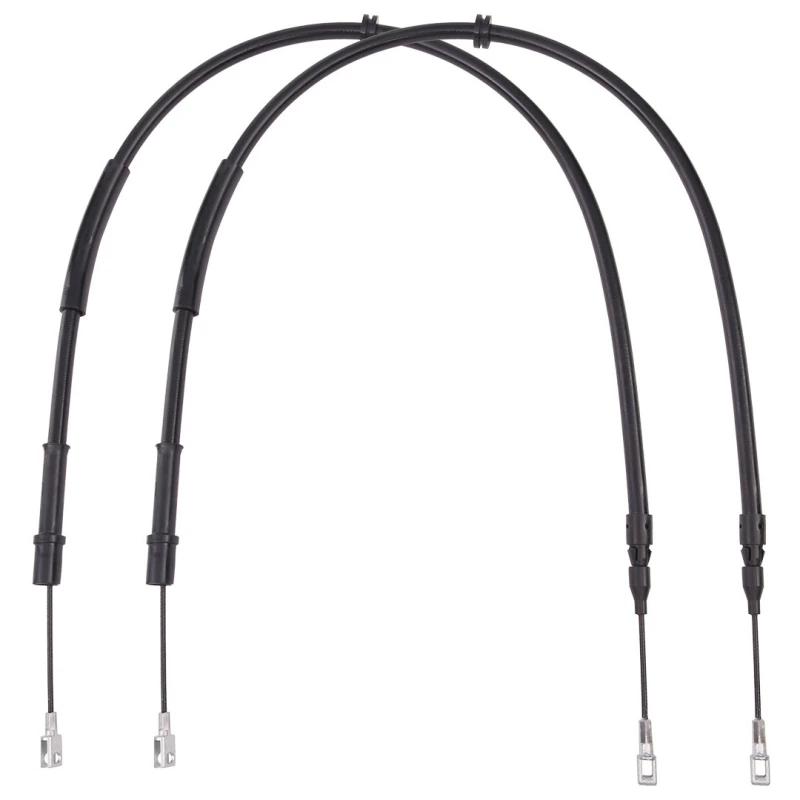 Image of RIDEX 124C1166 Brake Cable Left Rear, 1167/900mm Cable,parking brake (124)