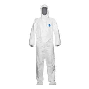 image of Tyvek 500 Labo White Hooded Coverall (2XL)