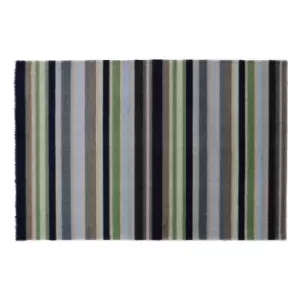 image of JVL Mega Mat Stripe Pattern, 50x75cm - Multi