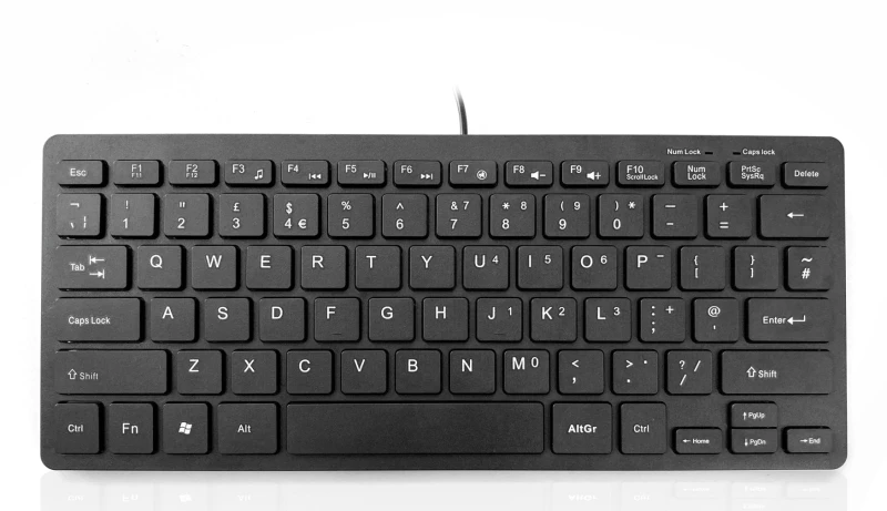 Image of Accuratus 395 V2 keyboard Universal USB QWERTY UK English Black