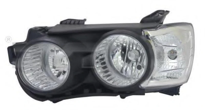 Image of TYC 20-12774-15-9 Headlights H1, with electric motor, Left Headlight (259)