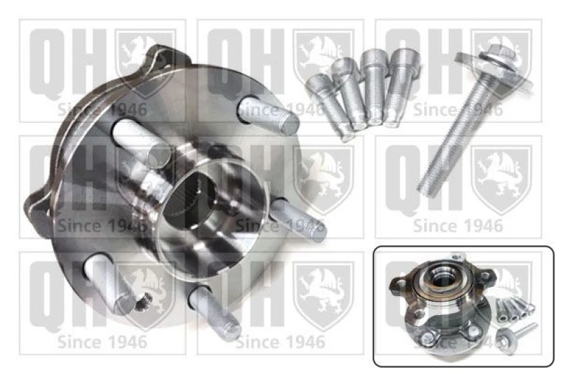Image of QUINTON HAZELL Wheel bearing kit QUINTON HAZELL QWB1516