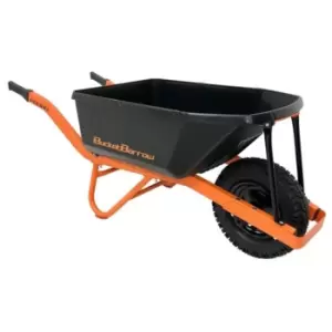 image of BucketBarrow PRO88 Extra-narrow Builders Wheelbarrow