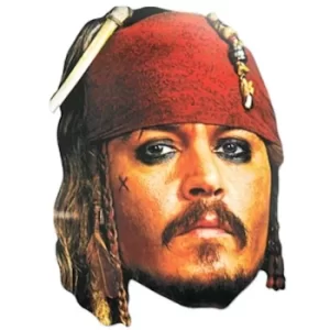 Image of Disney Pirates of the Caribbean Captain Jack Sparrow Mask