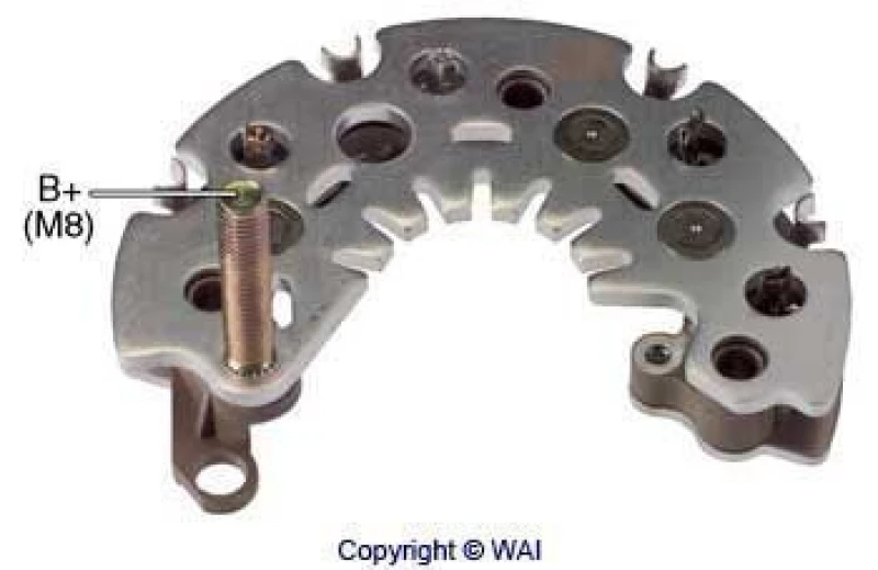 Image of Rectifier, alternator WAI IXR642