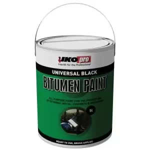 IKOpro Bitumen Paint - Black 5L