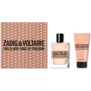 Zadig & Voltaire This is Her! Vibes of Freedom Gift Set Eau de Parfum For Her 50ml