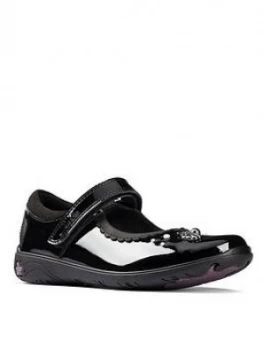 Image of Clarks Kid Sea Shimmer Mary Jane School Shoe