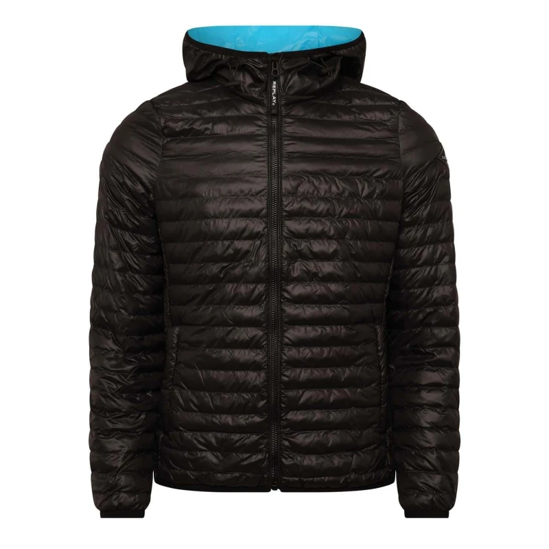 Image of Replay Quilted Jacket Black female S