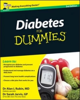 Image of Diabetes for Dummies by Alan L. Rubin Paperback