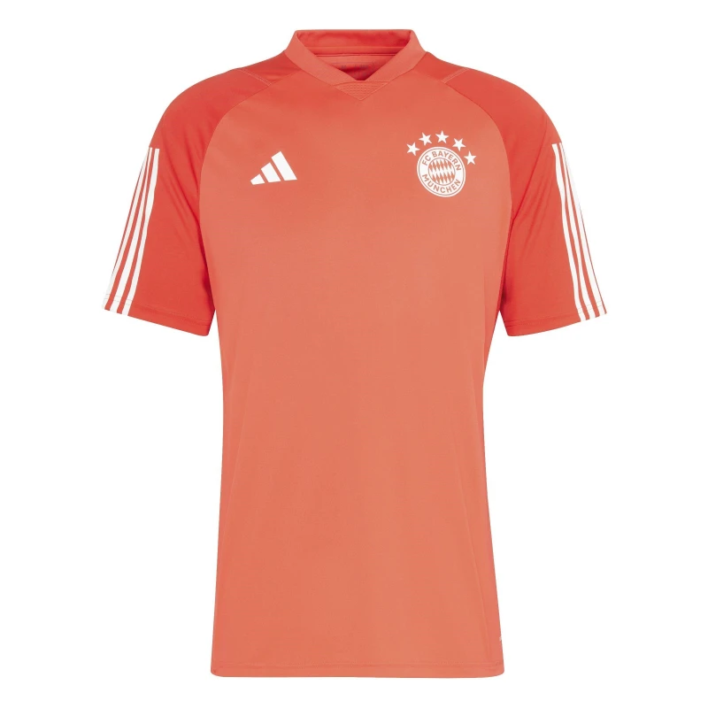 Image of adidas Bayern Munich Training Jersey 2023/2024 Mens - Red Red S