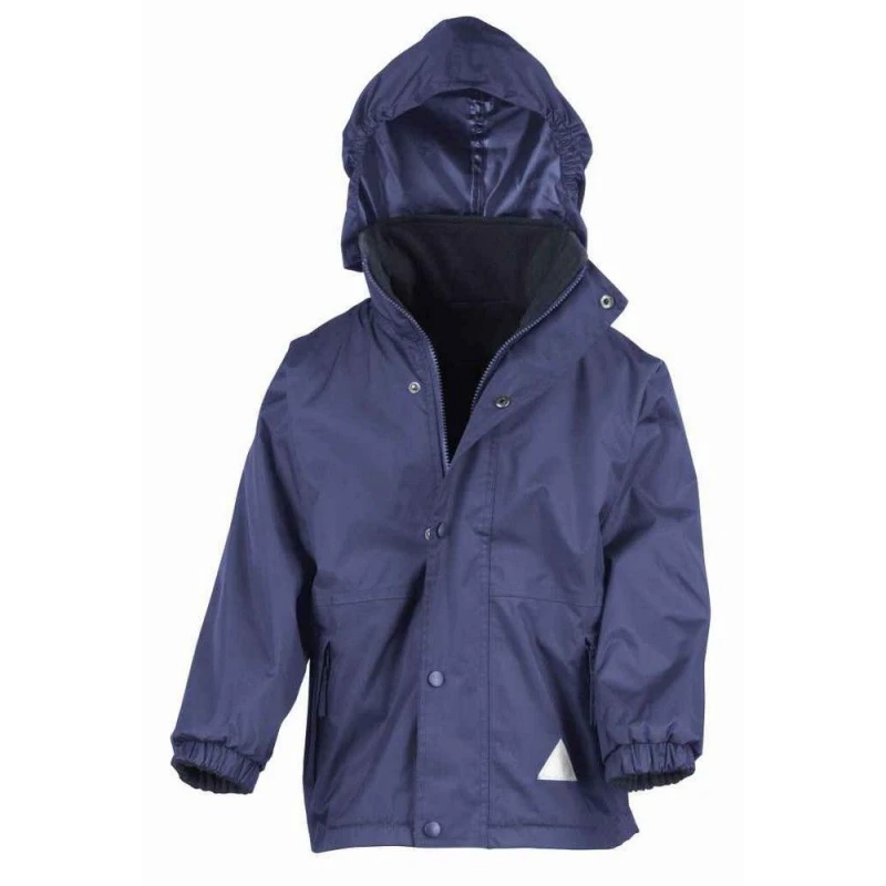 Image of Result StormDri 4000 Reversible Jacket in Mid Blue Size: 2-3 Years Mid Blue Unisex 2-3 Years