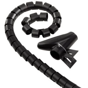 Image of Hama Cable Bundle Tube 2.5m 20 mm, black
