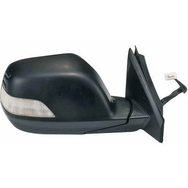 Image of DIEDERICHS 5283926 Wing mirror Right, black, for electric mirror adjustment, Grained Outside Mirror (50)