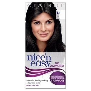 image of Nice'n Easy No Ammonia Hair Dye Black 83