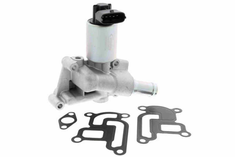 Image of VEMO V40-63-0011 EGR valve Solenoid Valve, Control Unit/Software must be trained/updated, Electric, with gasket/seal, Original VEMO Quality EGR Valve