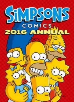 Image of Simpsons Comics 2016 Annual Hardback
