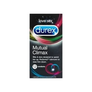 Image of Durex Mutual Climax Condoms x12