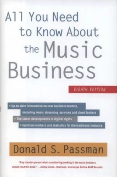 Image of All You Need to Know about the Music Business by Donald S Passman Hardback
