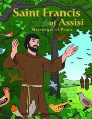 Image of Saint Francis of Assisi messenger of peace by Toni Matas