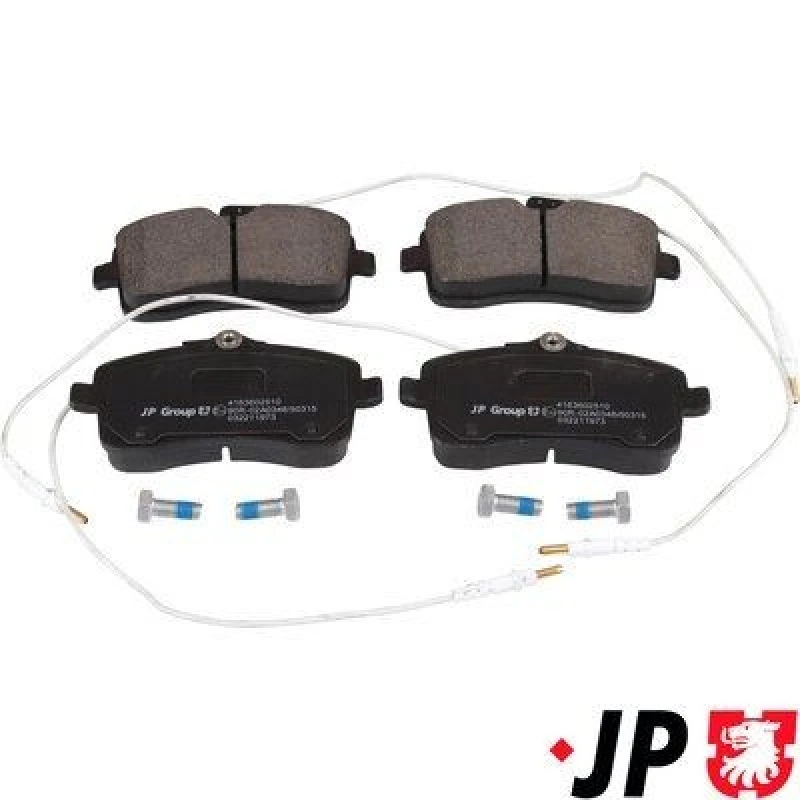 Image of JP GROUP Brake pad set JP GROUP 4163602510