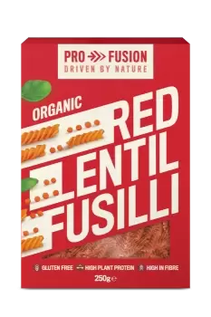 image of Profusion Organic Red Lentil Fusilli 250g