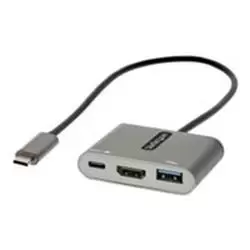 Image of StarTech.com USB C Multiport Adapter PD, 4K