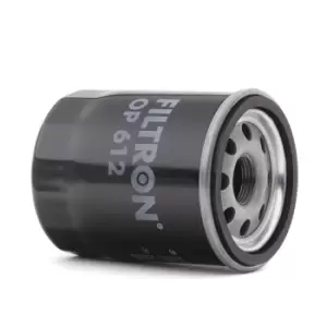 image of FILTRON Oil filter NISSAN OP 612 X166,1520853J00,1520853J01 Engine oil filter 1520870J00,1520870J01,1520870J0A,15208BX00A