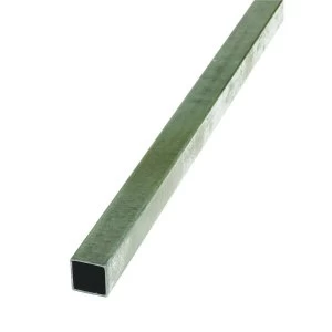 Wickes 20mm Multi Purpose Square Tube - Steel 2m