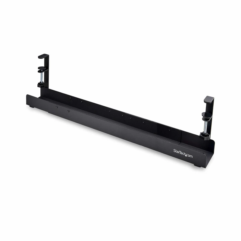 Image of StarTech.com Under Desk Cable Management - Black CALB-DESK-CABLE-TRAY