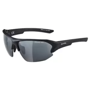 image of Alpina Lyron HR Glasses Black Mirror Black Lens