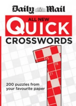 Image of Daily Mail All New Quick Crosswords 1 by Daily Mail Book