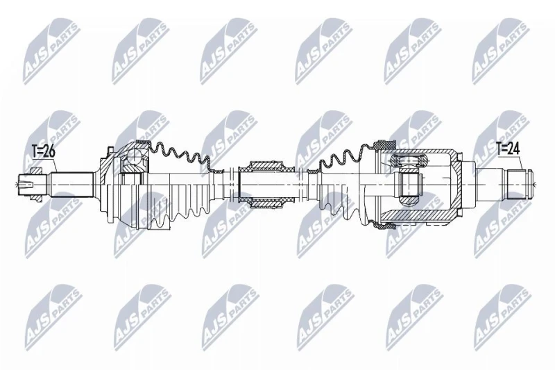 Image of NTY Drive shaft NTY NPW-TY-096