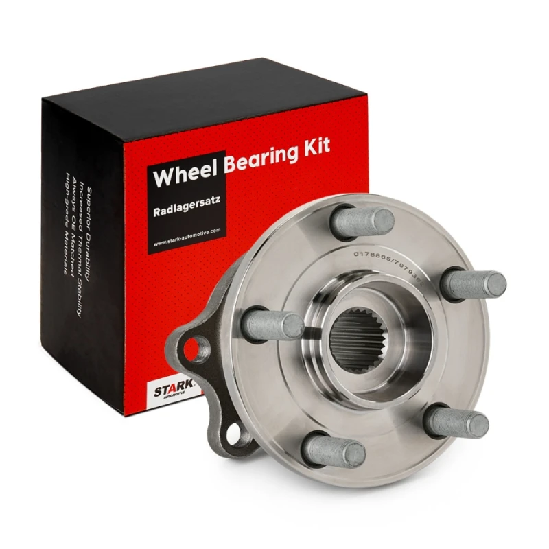 Image of STARK SKWB-0180664 Wheel bearing kit Right, with integrated magnetic sensor ring Wheel Bearing Kit (654)