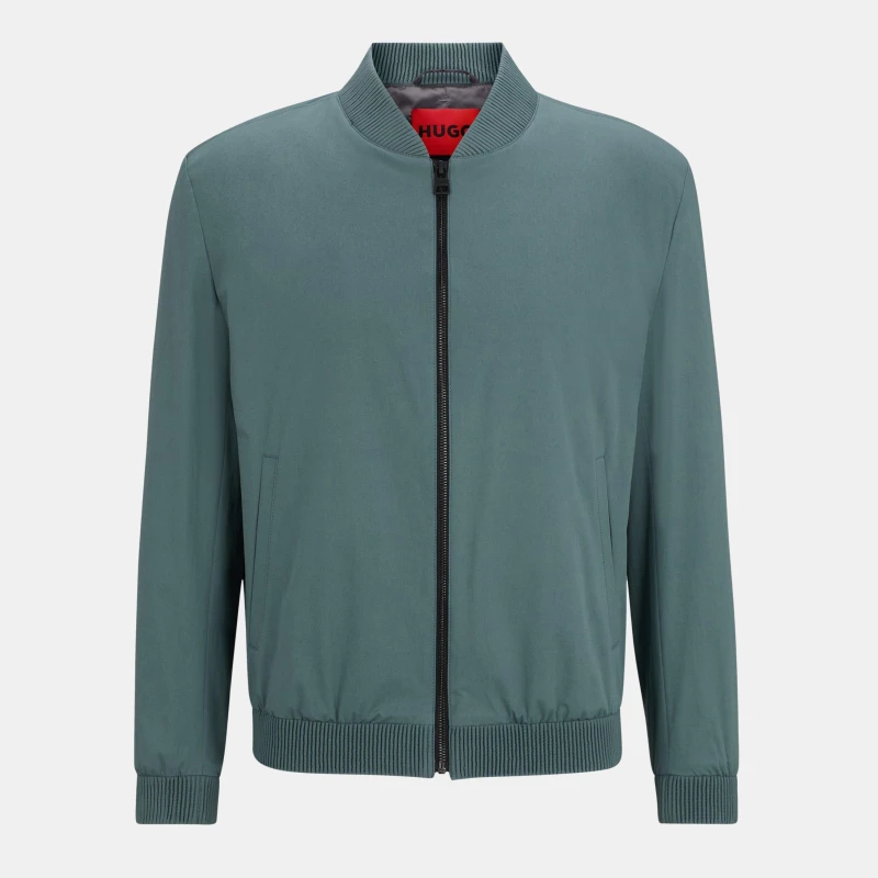 Image of Hugo Mens Formal Jacket Dark Green male S