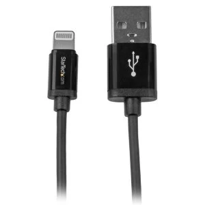 image of Startech 11" Black Lightning Connector to USB