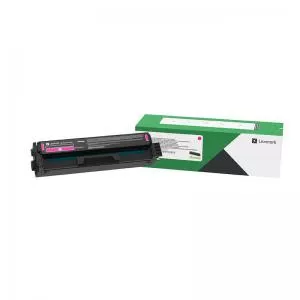 image of Lexmark C332HM0 Magenta Laser Toner Ink Cartridge