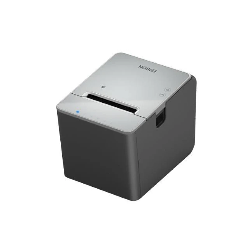 Image of Epson TM-L100. 8 dots/mm (203 dpi). cutter. linerless. USB. RS232. Eth