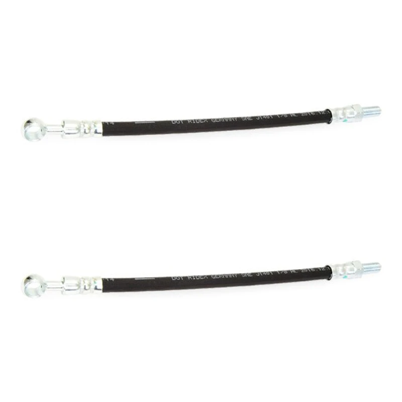 Image of RIDEX 83B0919 Brake Hose Front Axle Brake Hose (83)
